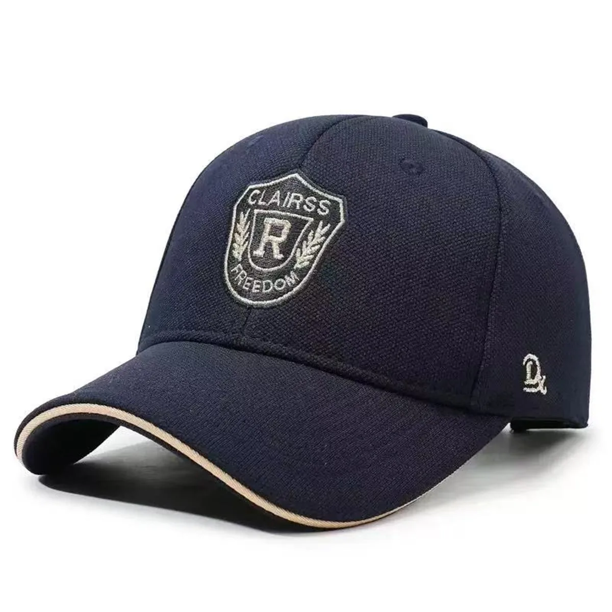 Unisex CLAIRSS R FREEDOM Embroidery Baseball Caps Spring Autumn Outdoor Adjustable Casual Hats Sunscreen Hat Sports Cap