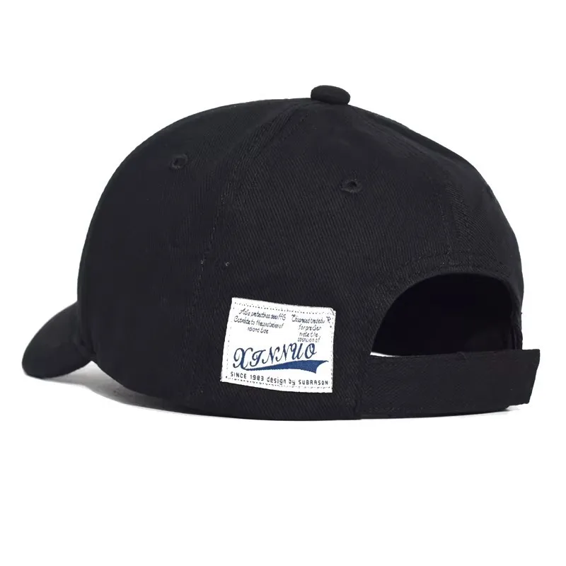 Japanese-Style Short-Brim Baseball Cap, Workwear Style, American Duckbill Hat, Unisex Street Casual Sun Hat