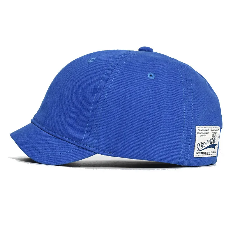 Japanese-Style Short-Brim Baseball Cap, Workwear Style, American Duckbill Hat, Unisex Street Casual Sun Hat