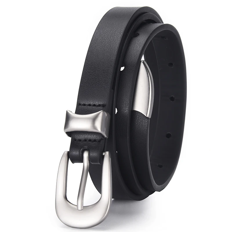 Fashion Women's Pin Buckle Belt High Quality Women's Matching Dress Casual Pants Trendy Women's Daily Wear Clothing Accessories