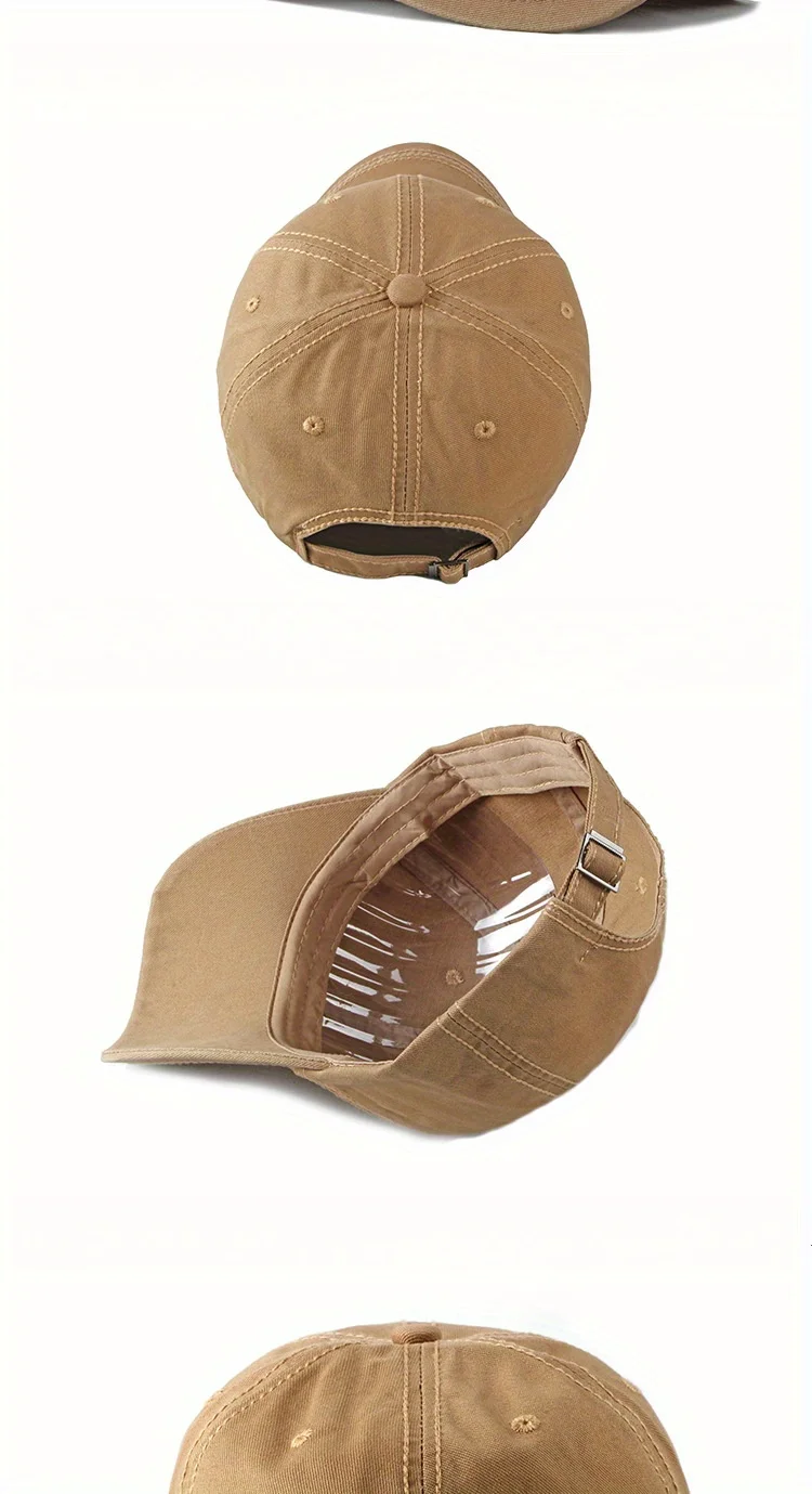 Sports Embroidered Baseball Cap Men's Breathable Duckbill Cap Women's Sun Cap Baseball Cap Truck Driver Hat