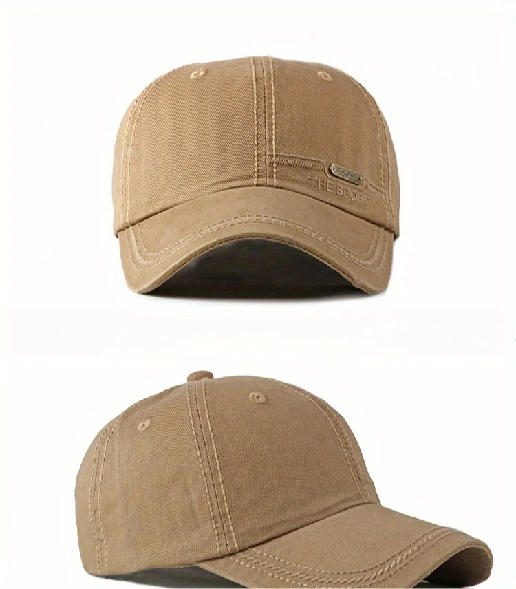 Sports Embroidered Baseball Cap Men's Breathable Duckbill Cap Women's Sun Cap Baseball Cap Truck Driver Hat