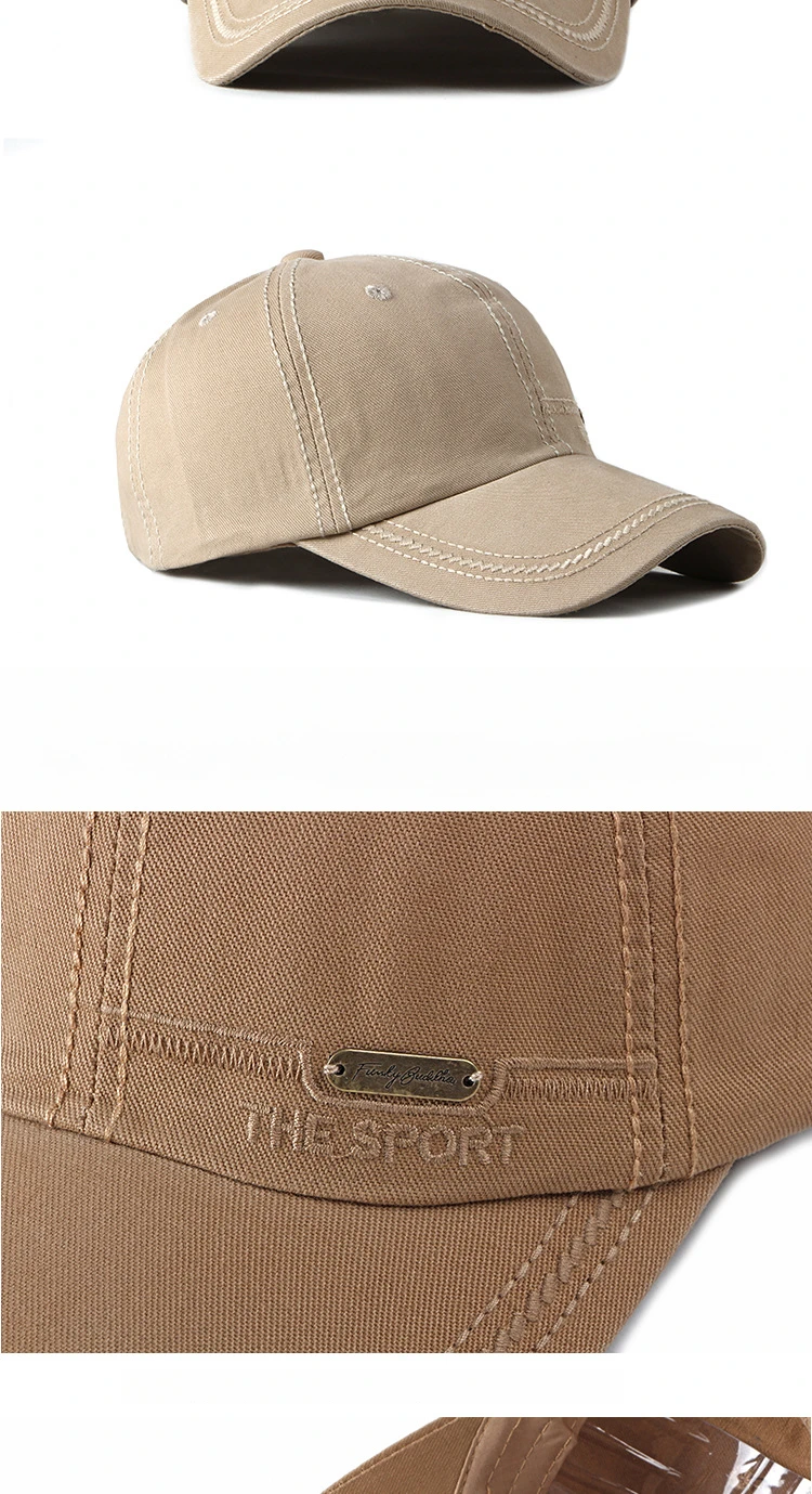 Sports Embroidered Baseball Cap Men's Breathable Duckbill Cap Women's Sun Cap Baseball Cap Truck Driver Hat