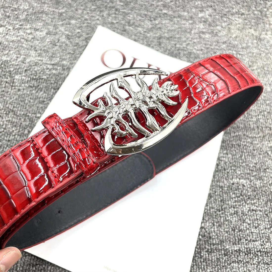 2026~Y2K Punk Style Women's Belt Bestseller -3.8cm Wide Luxury Rivet Belt, High Quality