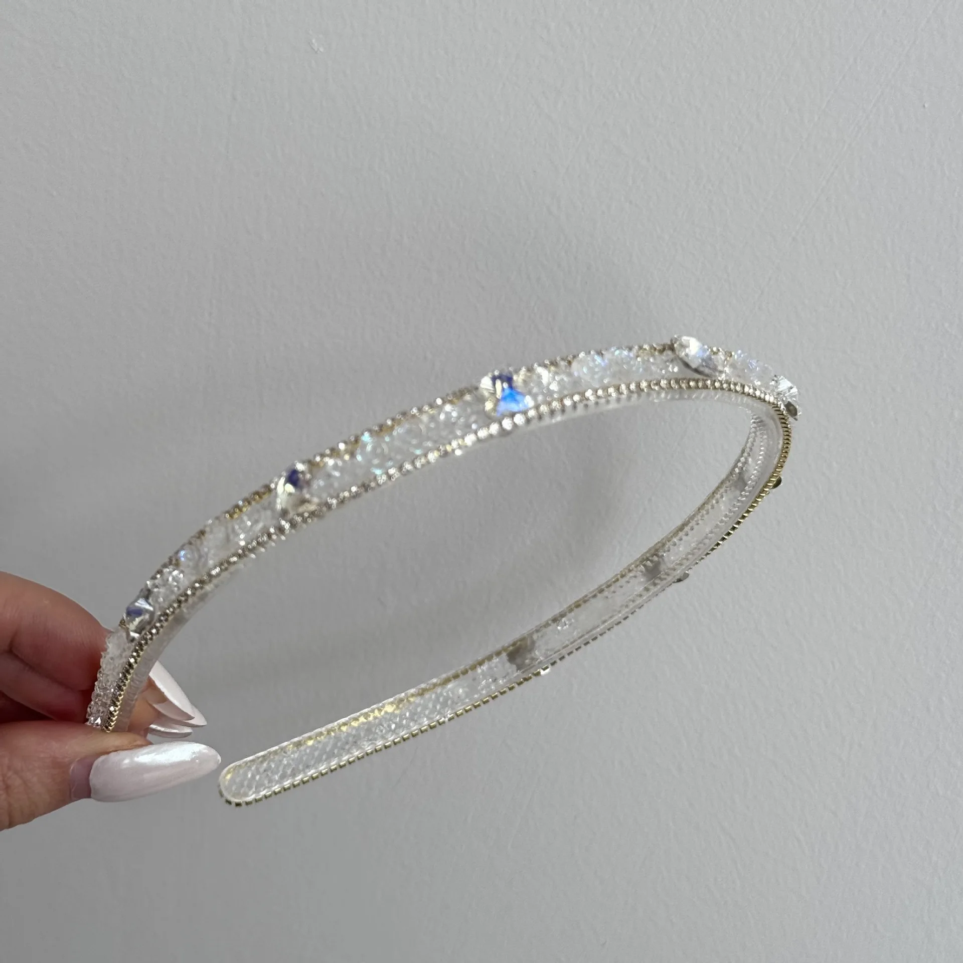 Hair Bands for Women Girl Korean Accessories Headband Luxury Designer Fascinators Elegant Butterfly Rhinestone Vintage Popular