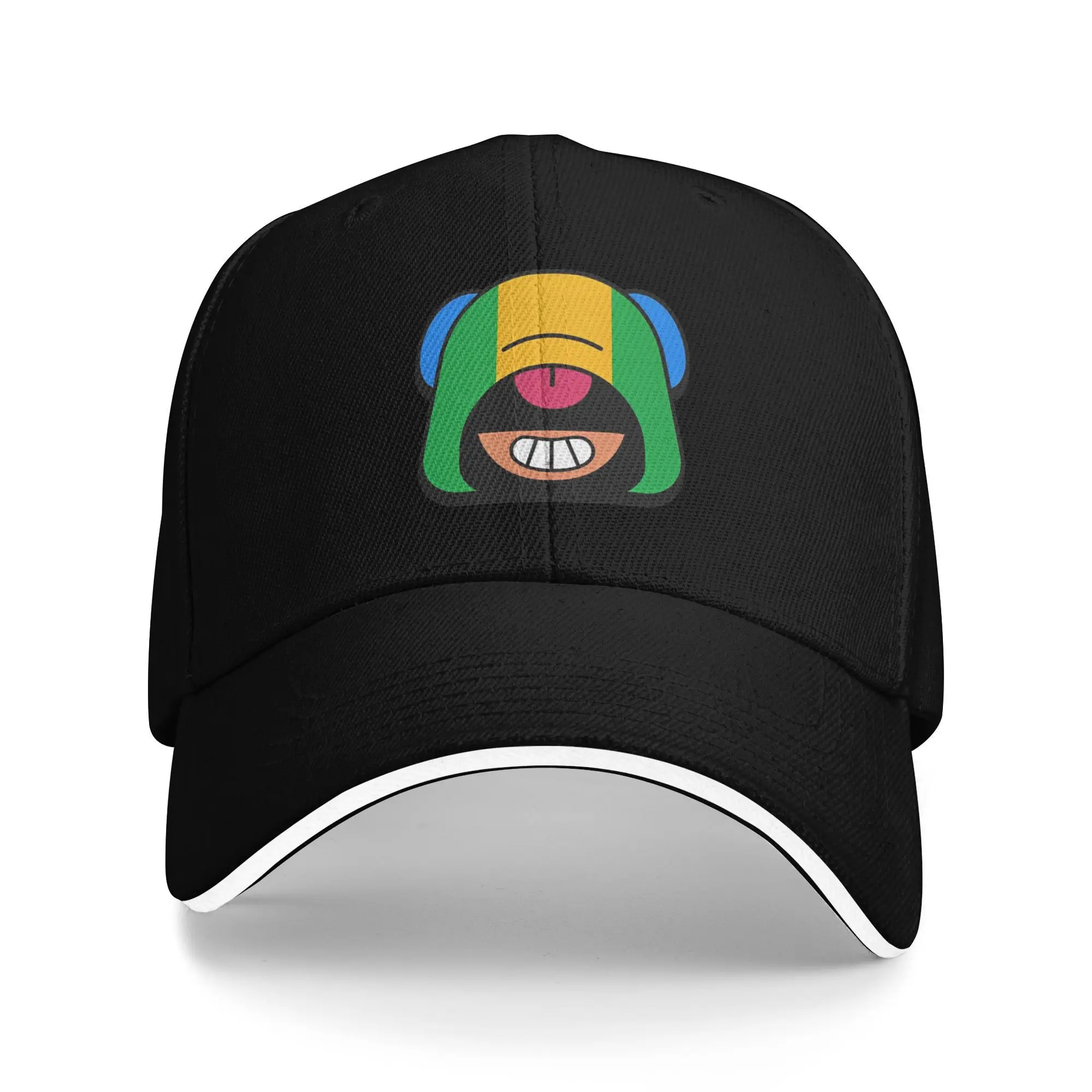 Spring Casual Baseball Cap B-Brawling Running Hippie Trucker Hat For Unisex-Teens Sun-Proof Game y2k Cute Snapback Cap