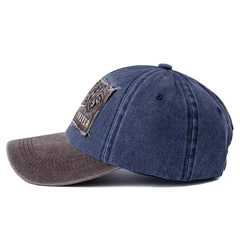 Hot Sale Unisex Washed Cotton Vintage Baseball Cap TEXAS Letter Embroidery Outdoor Sports Dad Hat For Men And Women