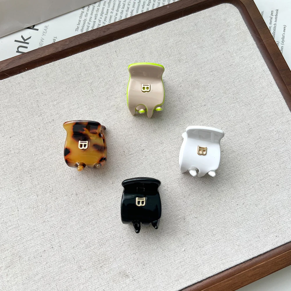 Solid - colored Hair Clips, Claw Clips. Unique and casual summer style for family. Acetate, handmade. High - quality. Fashion