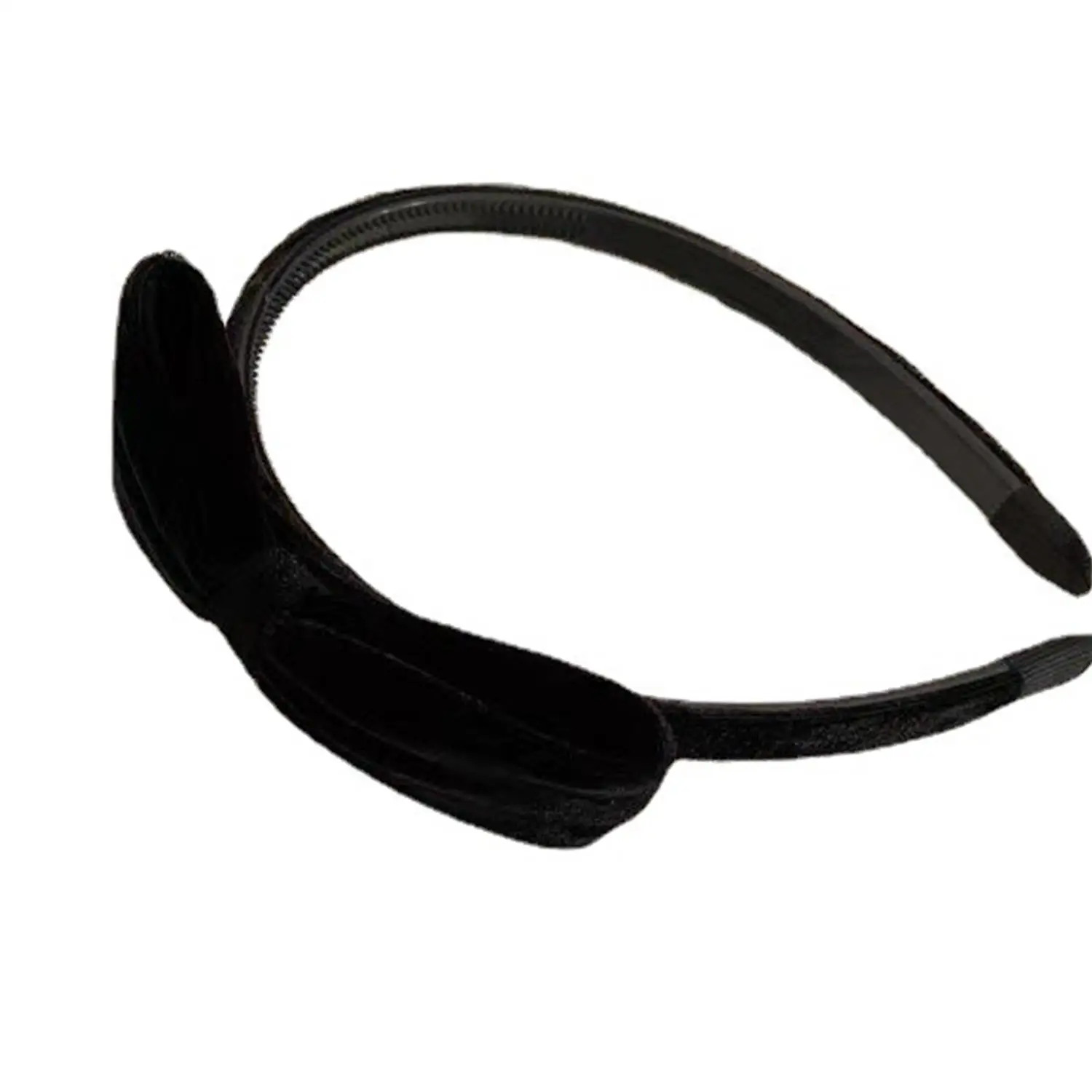 Elegant Velvet Bow Headband for Women Red Black Bowknot Hair Band Sweet Girls Hairband Party Hair Hoop Hair Accessories Headwear