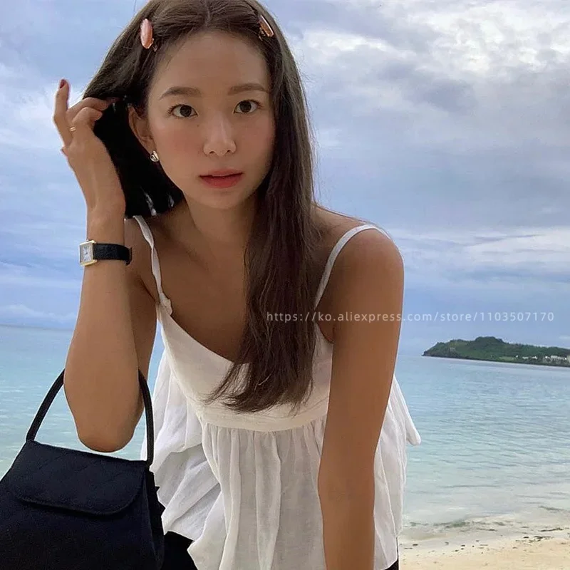 Fever blogger's same elliptical small hair clip, Korean French side clip, retro bangs clip, duckbill clip cute temperament