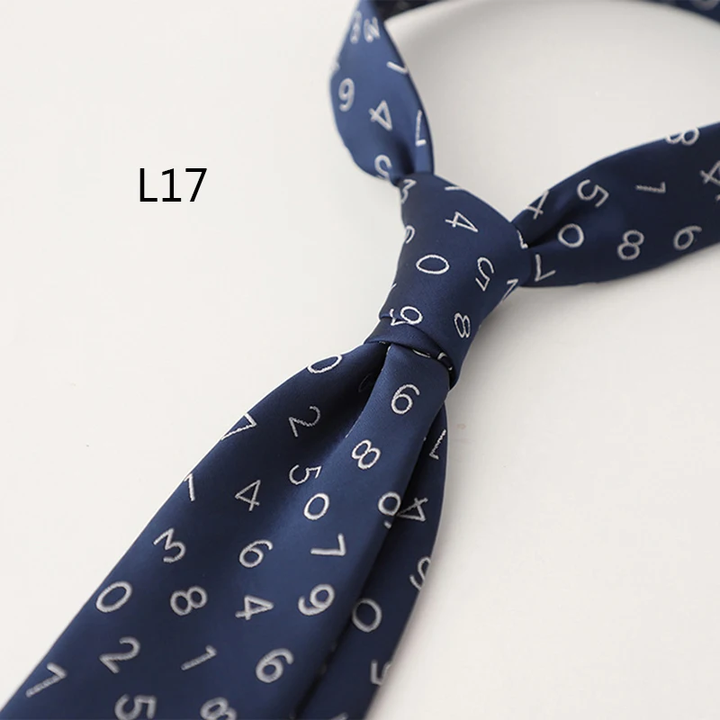 2025 New Korean Formal Silk Neckties Business Mens Floral Neck Tie Anchor Dots 8cm Ties Wedding Party Banquet Accessories Cravat