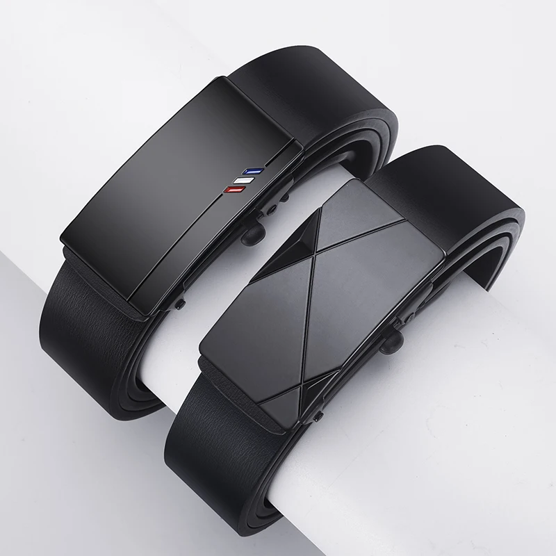 Fashionable Men's Alloy Automatic Buckle Belt With Men's Business Suit Pants Belt High-quality Casual Men's Belt