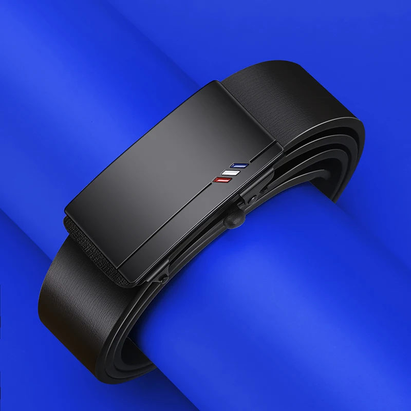Fashionable Men's Alloy Automatic Buckle Belt With Men's Business Suit Pants Belt High-quality Casual Men's Belt