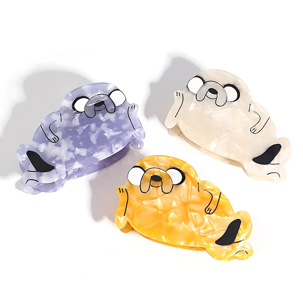 AENSOA Original Niche Cartoon Hairpin Cute Sea Lion Small Animal Claw Clip Advanced Acetic Acid Acrylic Headdress For Women