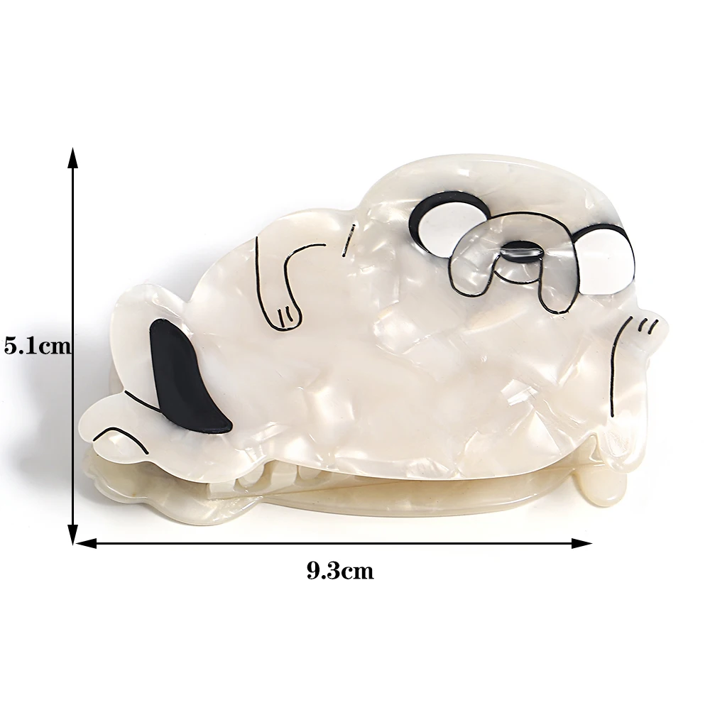 AENSOA Original Niche Cartoon Hairpin Cute Sea Lion Small Animal Claw Clip Advanced Acetic Acid Acrylic Headdress For Women