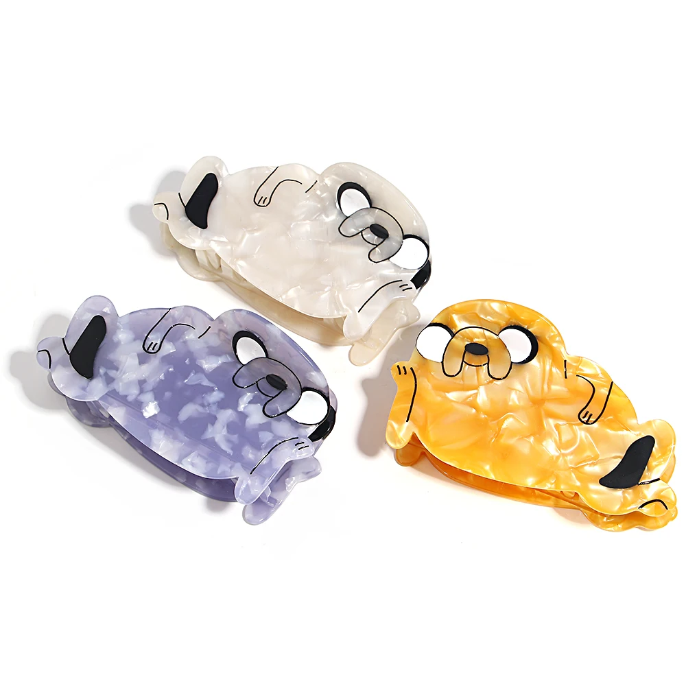 AENSOA Original Niche Cartoon Hairpin Cute Sea Lion Small Animal Claw Clip Advanced Acetic Acid Acrylic Headdress For Women