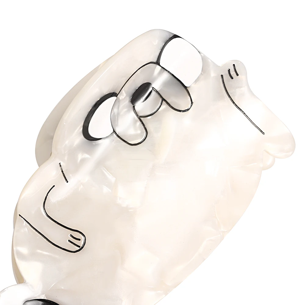 AENSOA Original Niche Cartoon Hairpin Cute Sea Lion Small Animal Claw Clip Advanced Acetic Acid Acrylic Headdress For Women