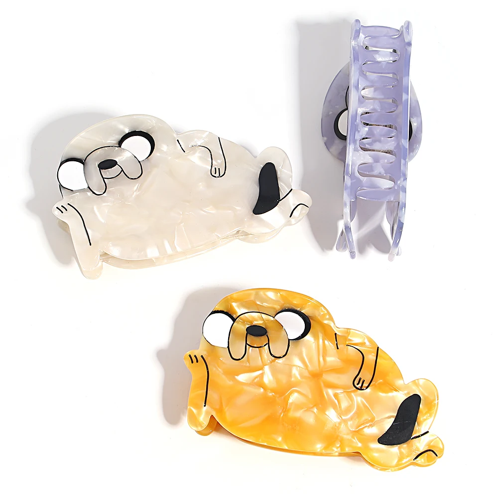 AENSOA Original Niche Cartoon Hairpin Cute Sea Lion Small Animal Claw Clip Advanced Acetic Acid Acrylic Headdress For Women