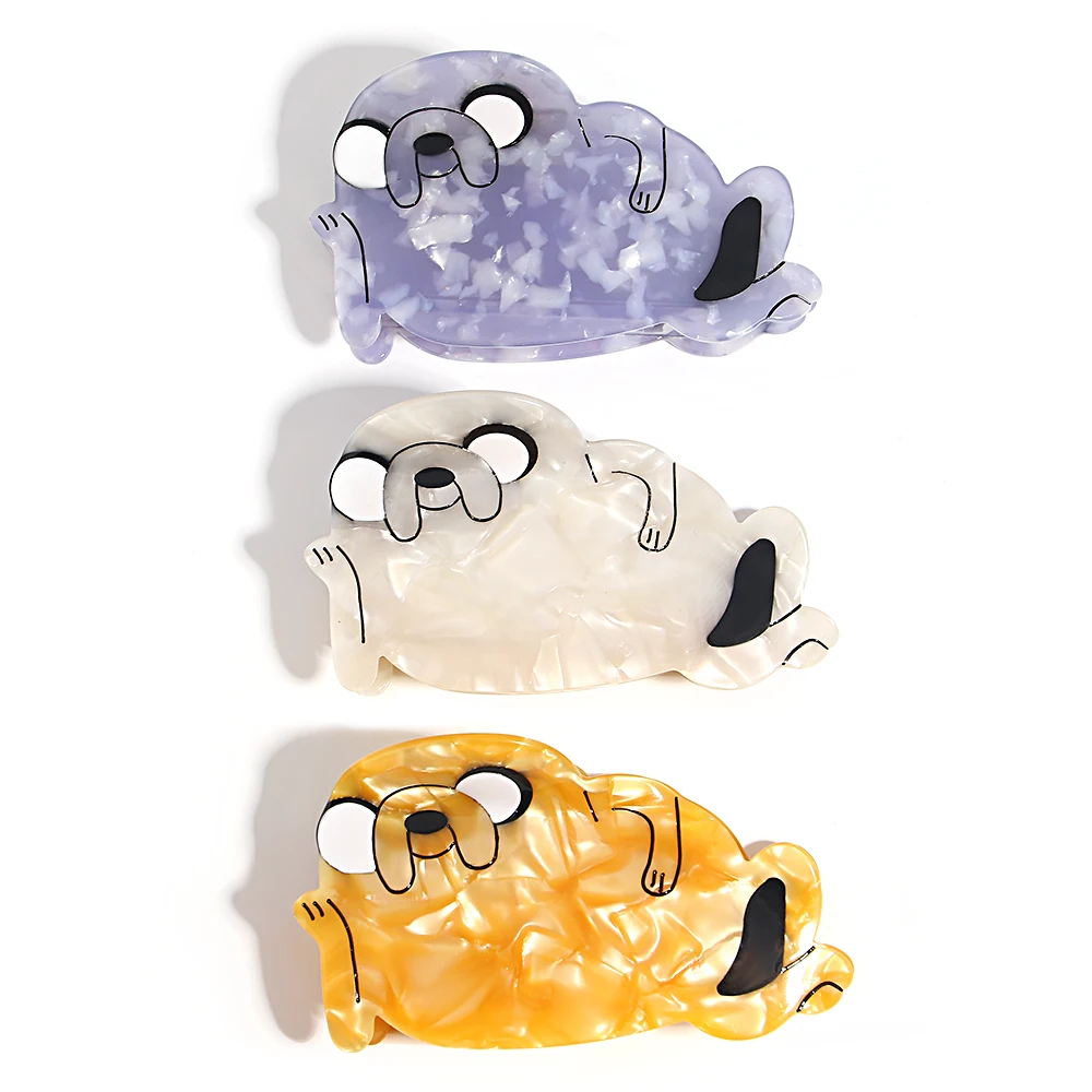 AENSOA Original Niche Cartoon Hairpin Cute Sea Lion Small Animal Claw Clip Advanced Acetic Acid Acrylic Headdress For Women