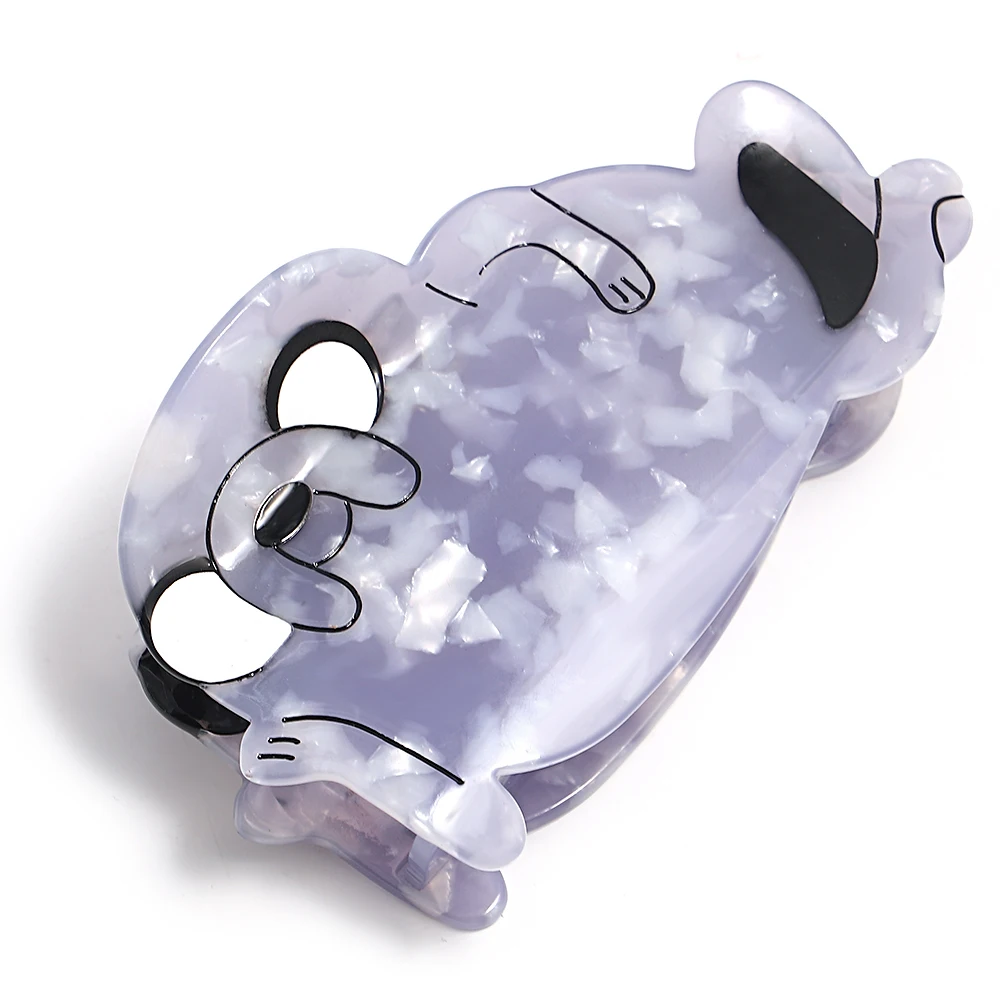 AENSOA Original Niche Cartoon Hairpin Cute Sea Lion Small Animal Claw Clip Advanced Acetic Acid Acrylic Headdress For Women
