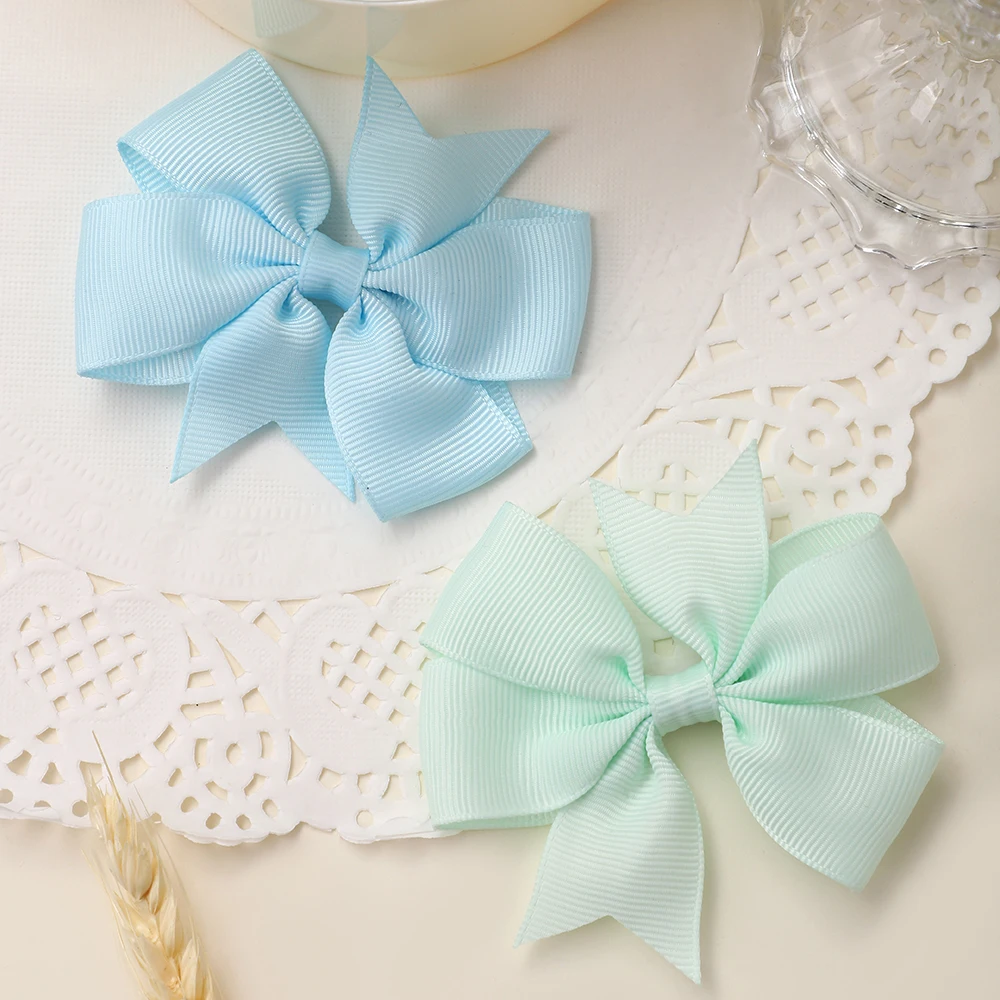 25/30/40/50/60Pcs 3inch Sunflower Hairclips for Children's Hair Accessories Wholesale Kids Baby Hairpin Girls Headclip