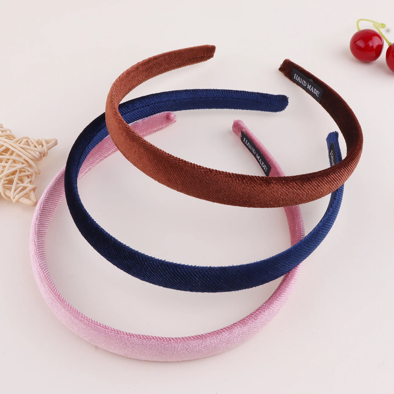 1.5cm Velvet Headbands for Women Soft Hairbands Fashion No Slip Headband for Girls Candy Color DIY Hair Accessories