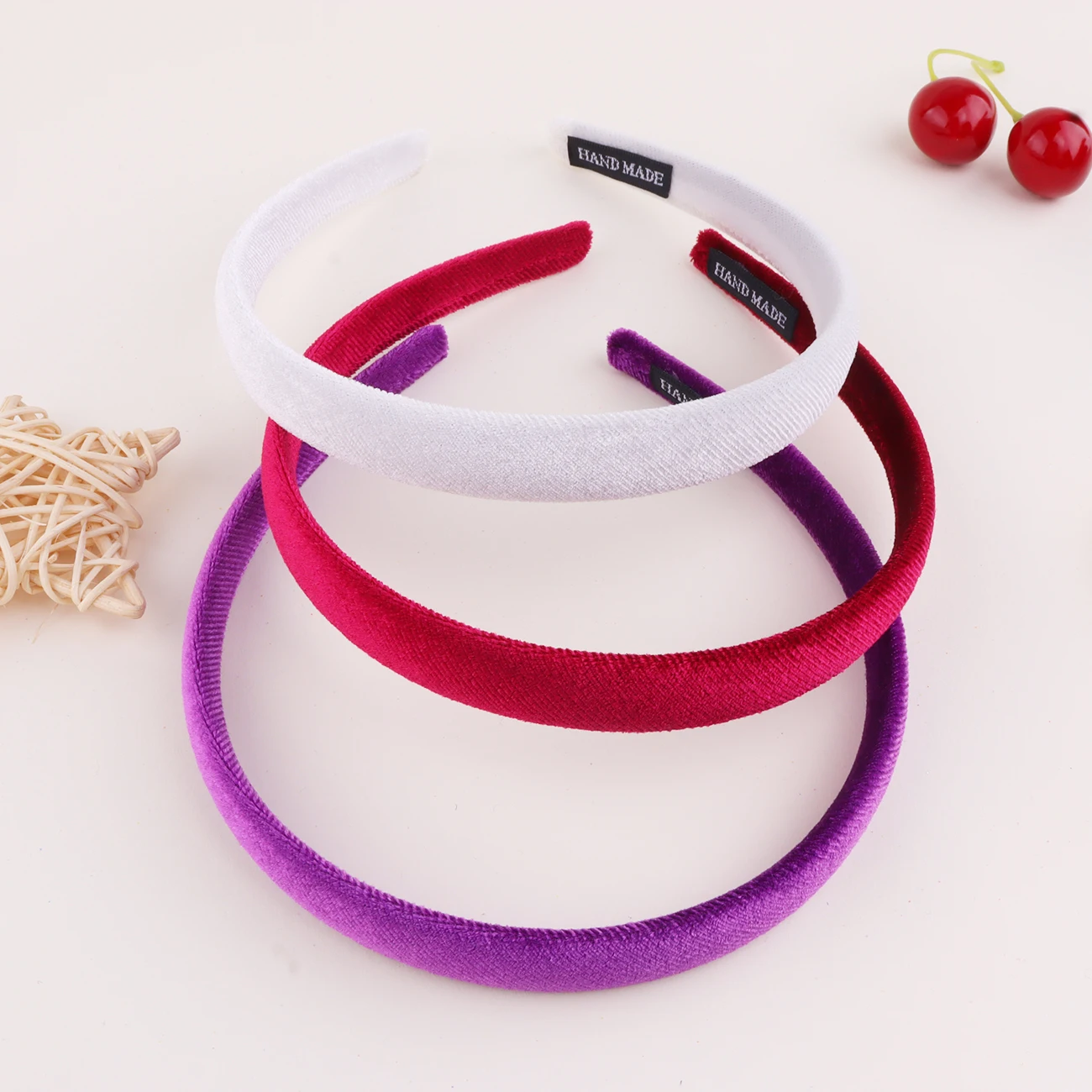 1.5cm Velvet Headbands for Women Soft Hairbands Fashion No Slip Headband for Girls Candy Color DIY Hair Accessories