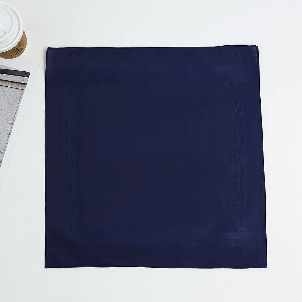 5 Packs of Mixed Colors, Unisex Pure Cotton Handkerchiefs, Cotton Yarn-Dyed Handkerchiefs, Wedding Men and Women, Souvenir Supplies, Party Table Mats