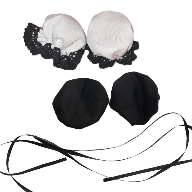 49MD Chunli Hair Bun Covers Headwear Hair Hoop Handmade Cosplay Accessories Chun Cosplay Women's Superior Street Figh