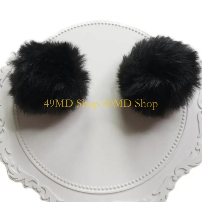 49MD Chunli Hair Bun Covers Headwear Hair Hoop Handmade Cosplay Accessories Chun Cosplay Women's Superior Street Figh