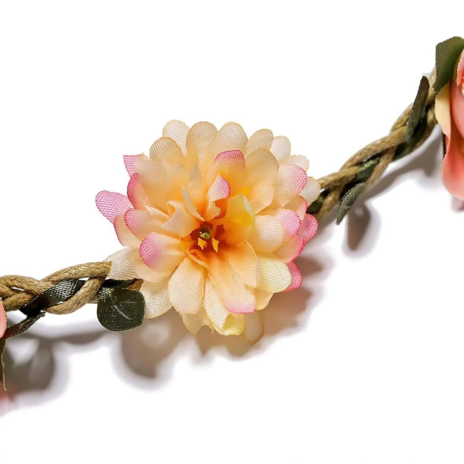 1PC Bride and Bridesmaid Headpiece, Flower Wreath, Hairband, Hair Accessory, Wrist Flower, for Travel, Seaside Vacation