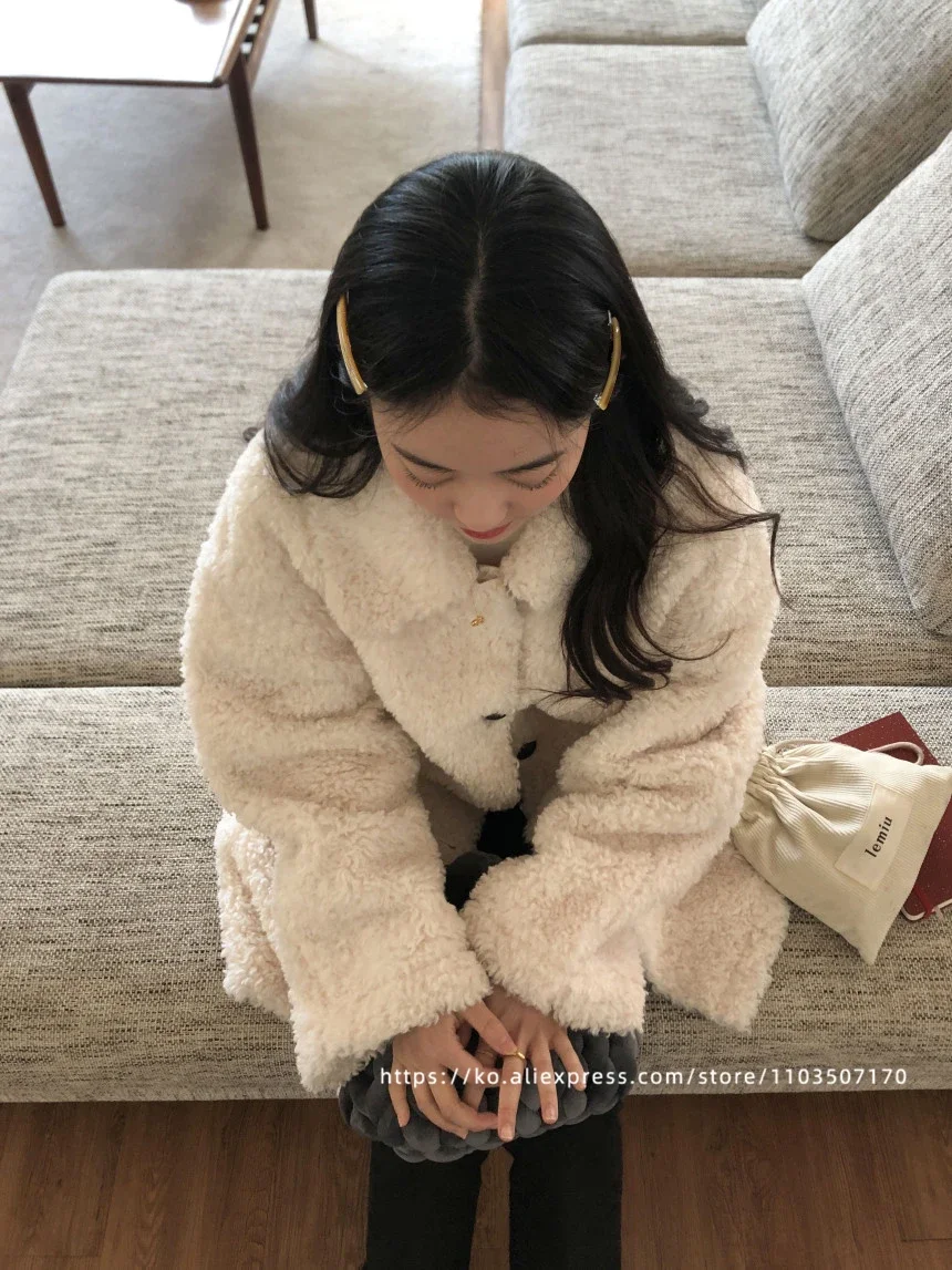 Jennie's candy colored buckle clip~South Korean France small bangs clip, broken hair clip, side clip with a straight line clip