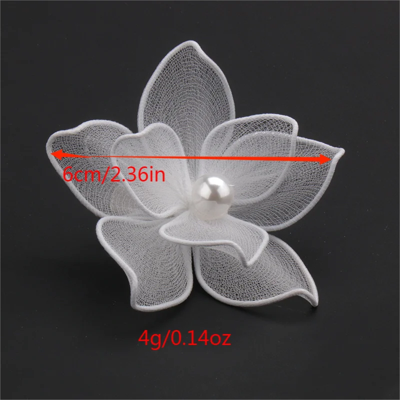 Pure Handmade Fabric Flower Styling Hair Accessories Multi-Layer Hairpin Popular Headdress Bride Wedding Accessories
