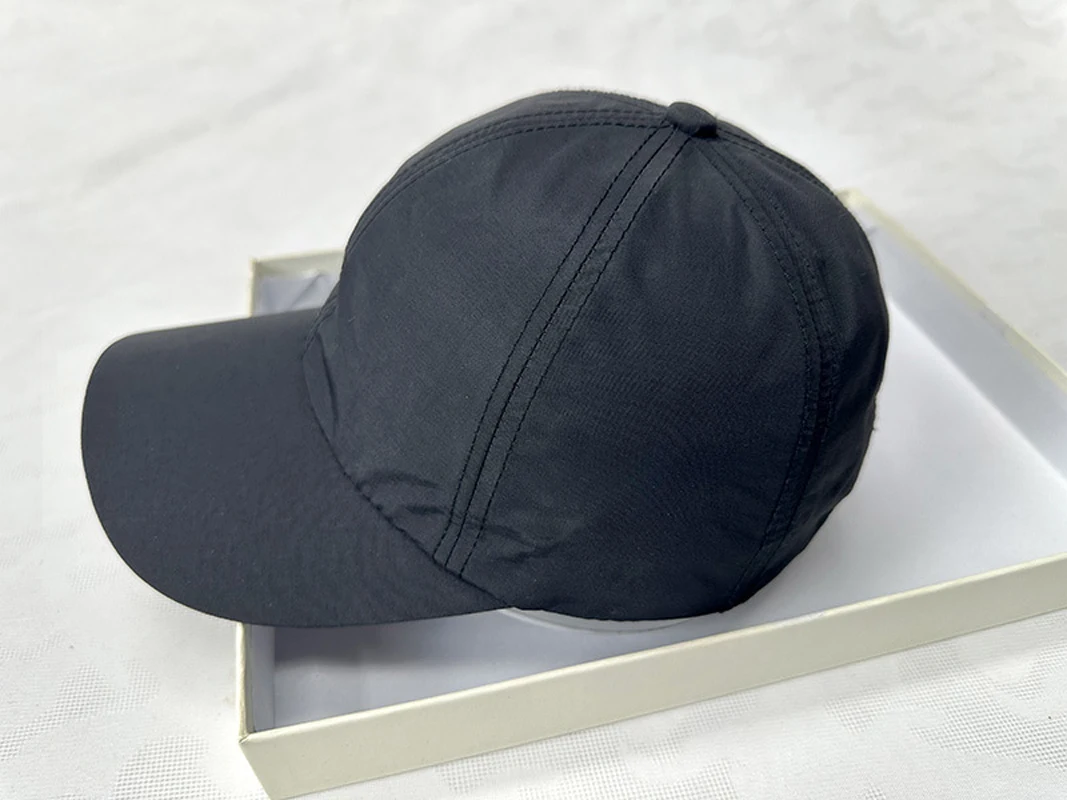 Summer Quick-dry Baseball Cap for Men Sun Hat Solid Color 100% Polyester Adjustable Cool Outdoor Riding Hiking Caps for Male