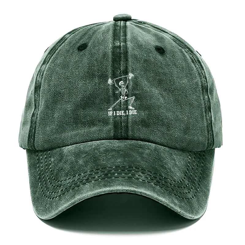 Vintage Washed Cotton Baseball Cap Adjustable Distressed Trucker Hat for Men Women Gym Humor Gothic Cotton Cap Soft Breathable