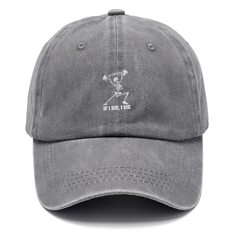 Vintage Washed Cotton Baseball Cap Adjustable Distressed Trucker Hat for Men Women Gym Humor Gothic Cotton Cap Soft Breathable