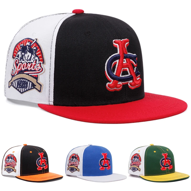 2025 Personalized New Baseball Hat CA Embroidered Fashion Street HipHop Hat Outdoor Leisure Sports Sunshade Flat Edge Hat Unisex