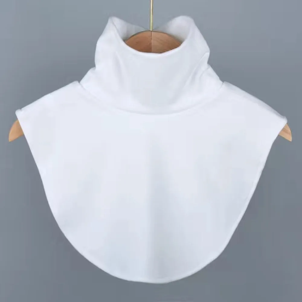 Scarves Wraps Fake Collar Detachable High Elastic False Collar Neck Cover Warmer Fashion Turtleneck Autumn Winter