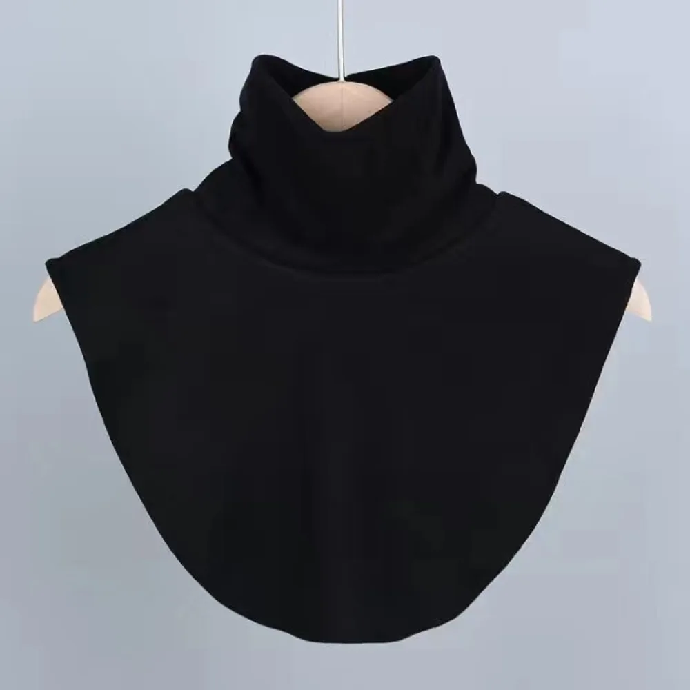 Scarves Wraps Fake Collar Detachable High Elastic False Collar Neck Cover Warmer Fashion Turtleneck Autumn Winter