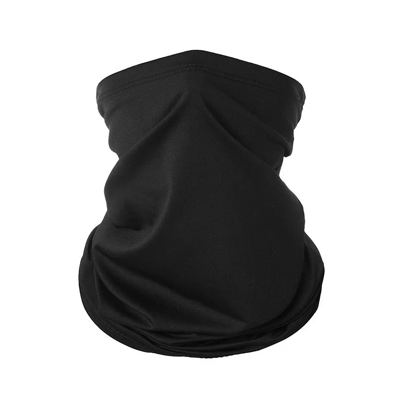 Women Men Ice Silk Face Cover Neck Tube Outdoor Sports Bandana Scarf Breathable Hiking Scarf Neck Gaiter Camo Army Bandana