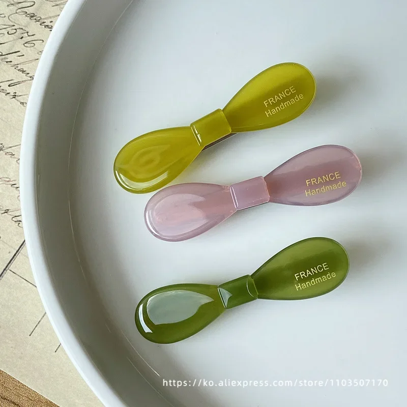 French mini small broken hair clip~Korean France bow duckbill clip top clip bangs clip side clip