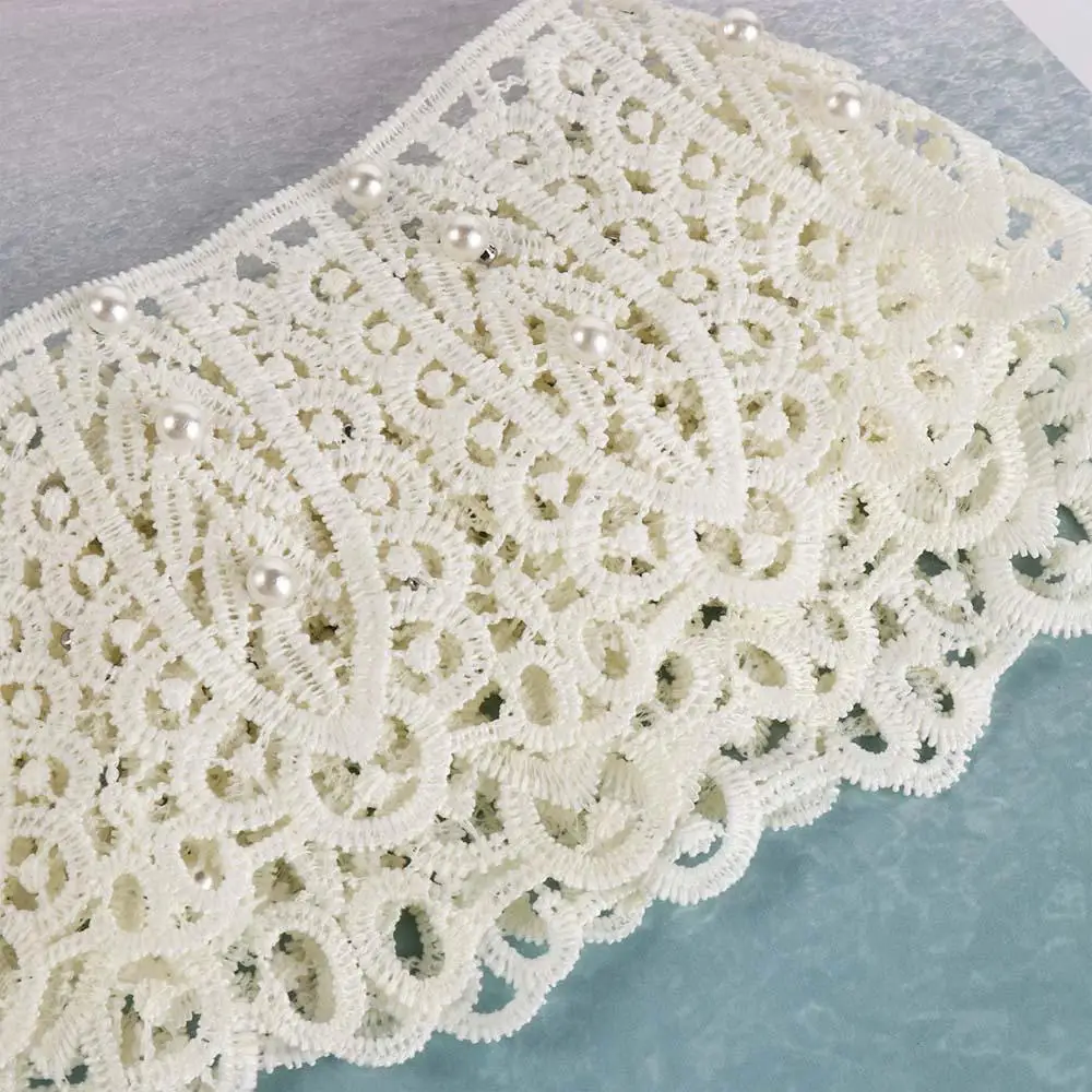 Doll Collar Lace Fake Collar Pearl Clothes Accessories Decoration Shirt Collar Dress Decorative Shoulder Detachable Shawl