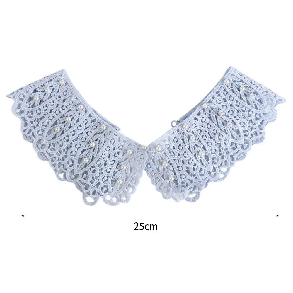Doll Collar Lace Fake Collar Pearl Clothes Accessories Decoration Shirt Collar Dress Decorative Shoulder Detachable Shawl