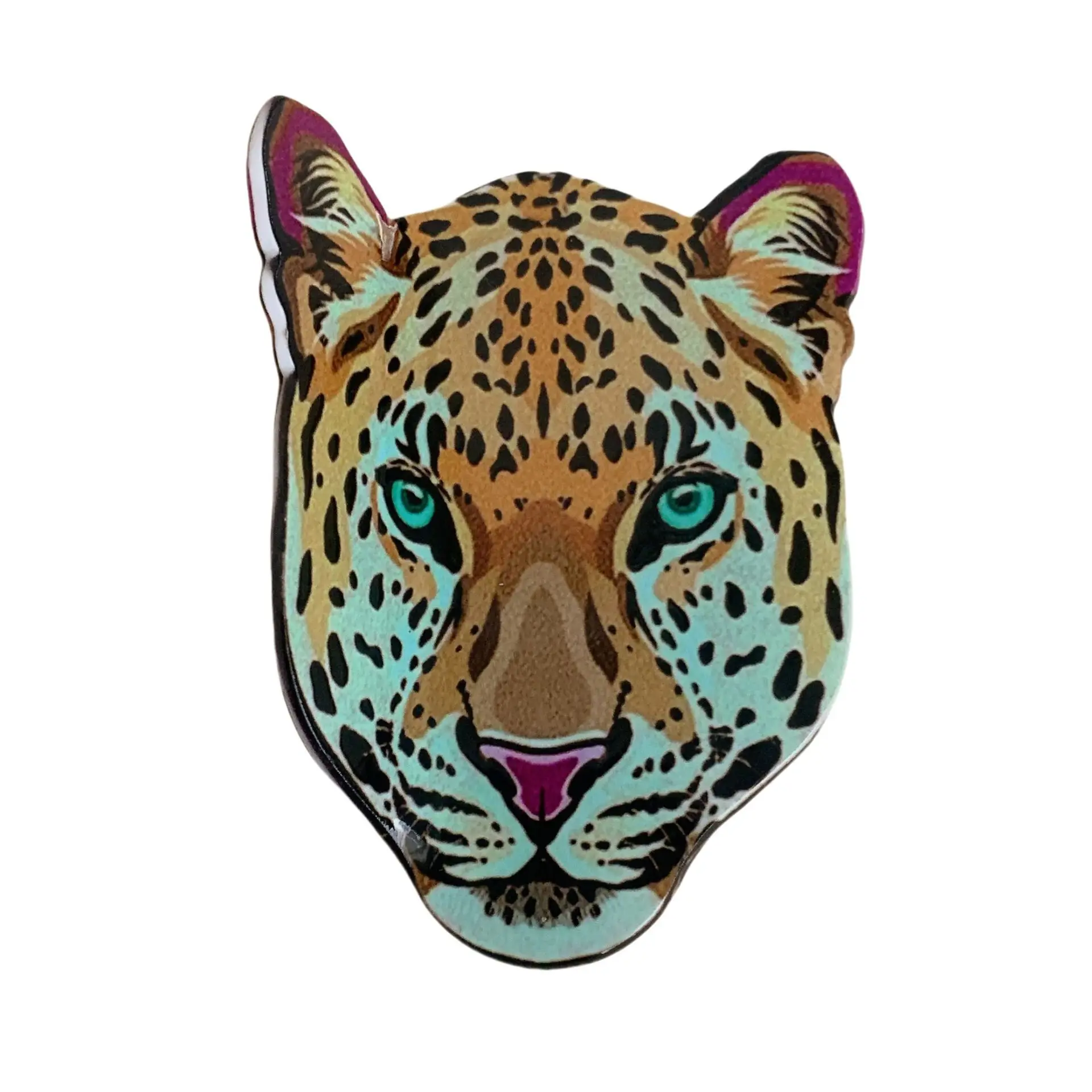 1/2pcs Autumn and winter animal hair clip, tiger, cheetah, shark clip, hair clip, back of the head, grab clip, hair accessory