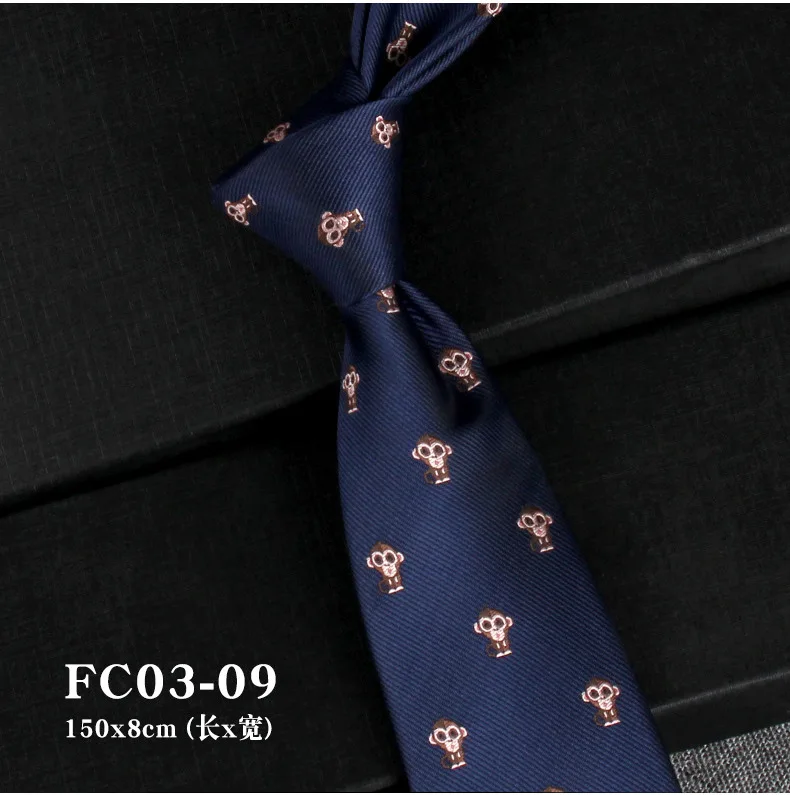 Mens Retro French Style Men's Formal Tie Professional Business British Luxury Wedding Banquet Groom Red Blue Birds Duck Ties