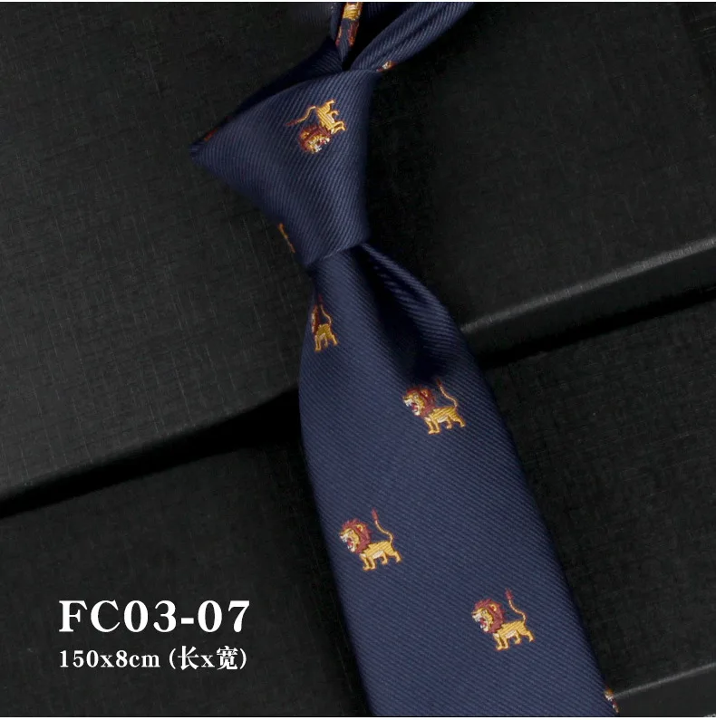 Mens Retro French Style Men's Formal Tie Professional Business British Luxury Wedding Banquet Groom Red Blue Birds Duck Ties
