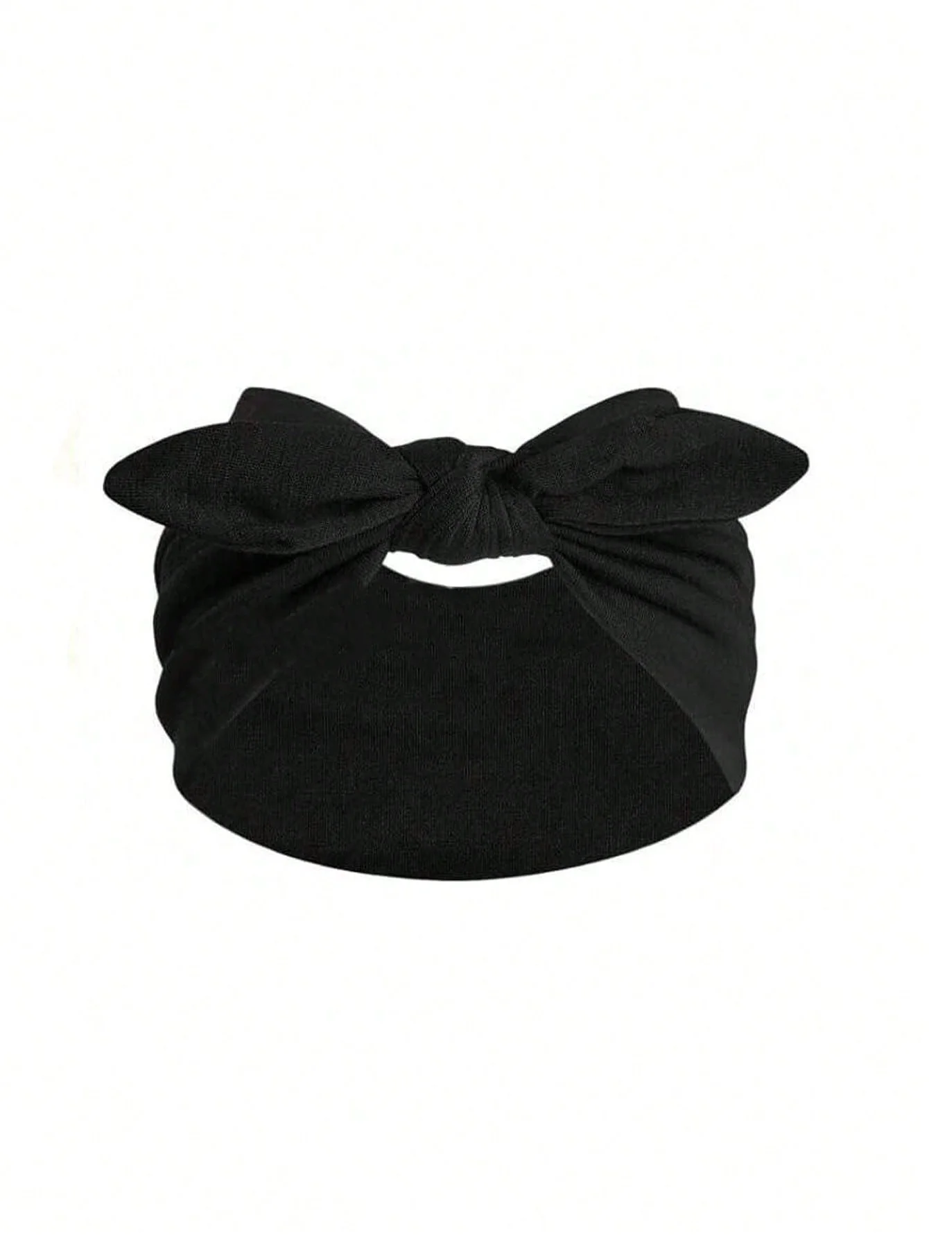 1/3pcs women's bow rabbit ear headband Bohemian style wide headband ultra wide elastic African wide hair wrapped headband