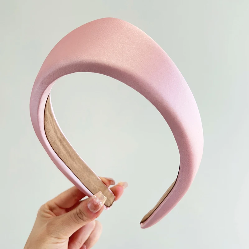 1pc Women Simple Velvet Hairband Anti Slip Adult Hair Clip Wide Edge Headband Girls 2025 New Hair Accessory