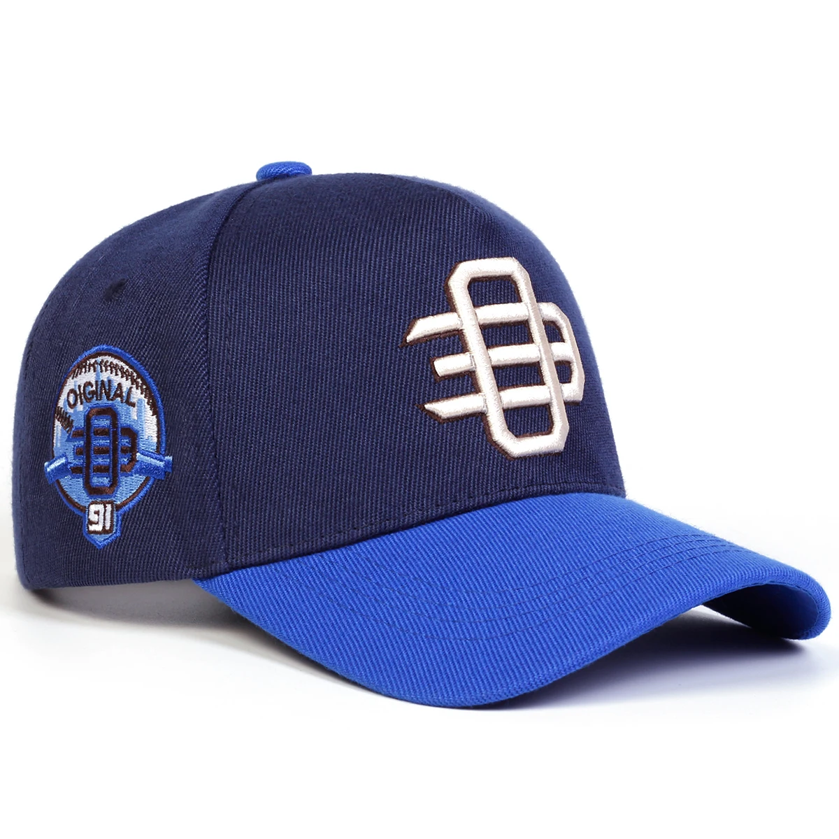Unisex OE Side 91 Embroidery Baseball Caps Spring and Autumn Outdoor Adjustable Casual Hats Sunscreen Hat