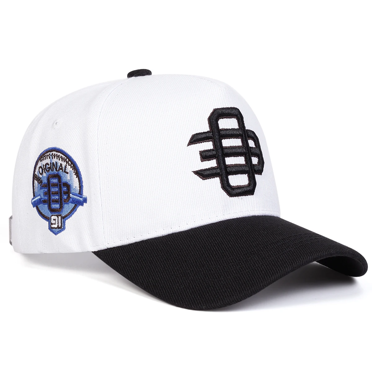 Unisex OE Side 91 Embroidery Baseball Caps Spring and Autumn Outdoor Adjustable Casual Hats Sunscreen Hat